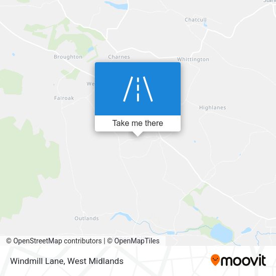 Windmill Lane map
