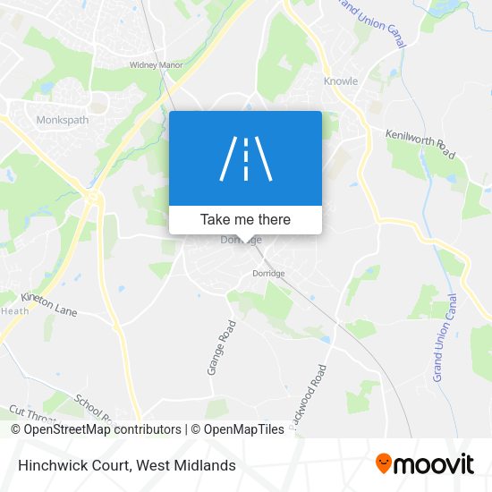 Hinchwick Court map