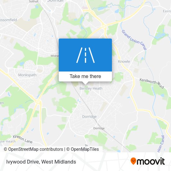 Ivywood Drive map