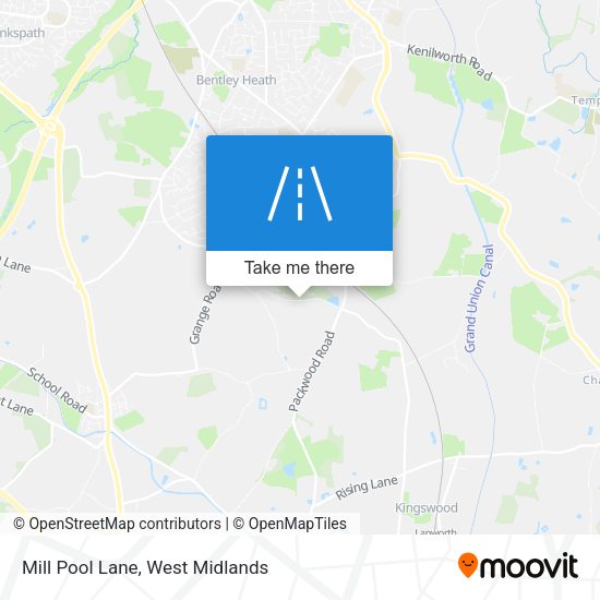 Mill Pool Lane map