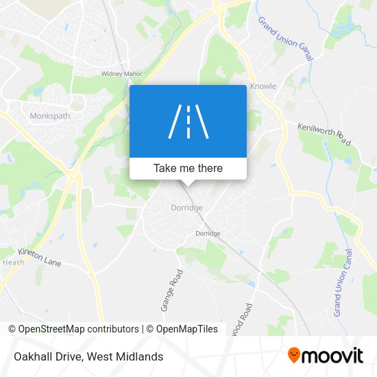 Oakhall Drive map