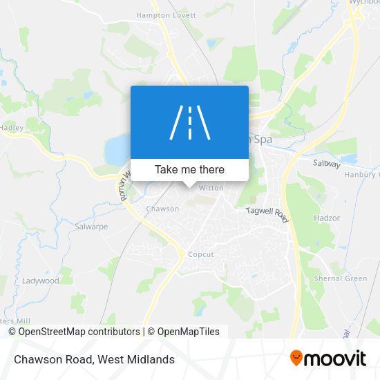 Chawson Road map