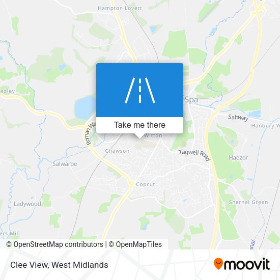 Clee View map