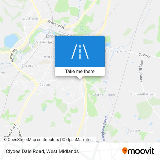 Clydes Dale Road map
