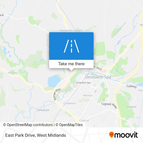 East Park Drive map