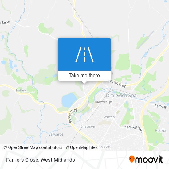 Farriers Close map