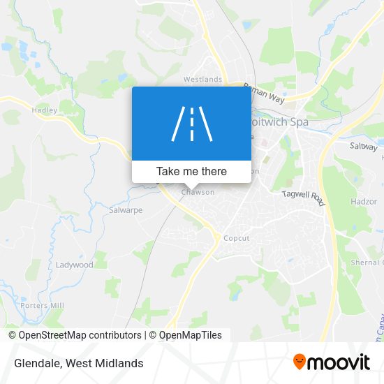 Glendale map