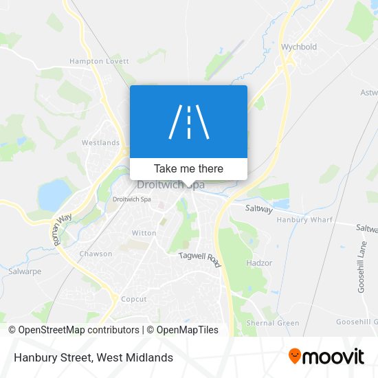 Hanbury Street map