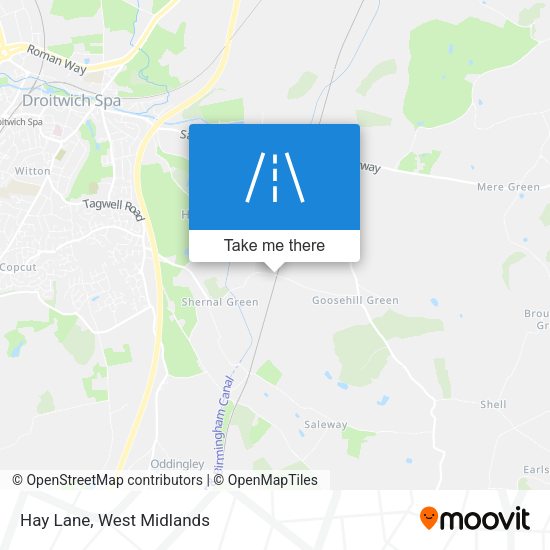 Hay Lane map