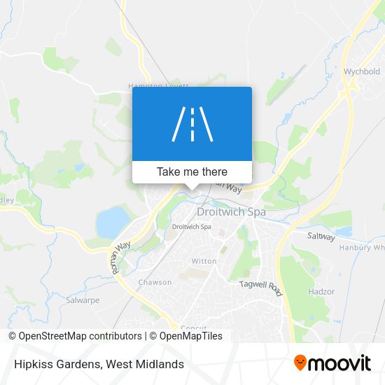 Hipkiss Gardens map