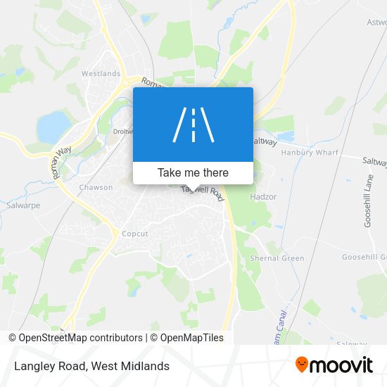 Langley Road map