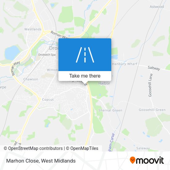 Marhon Close map