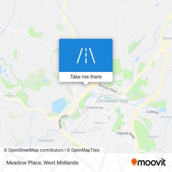 Meadow Place map