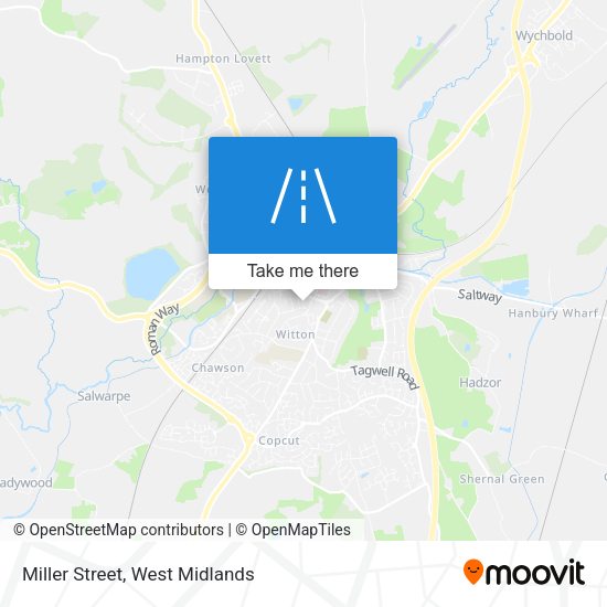 Miller Street map