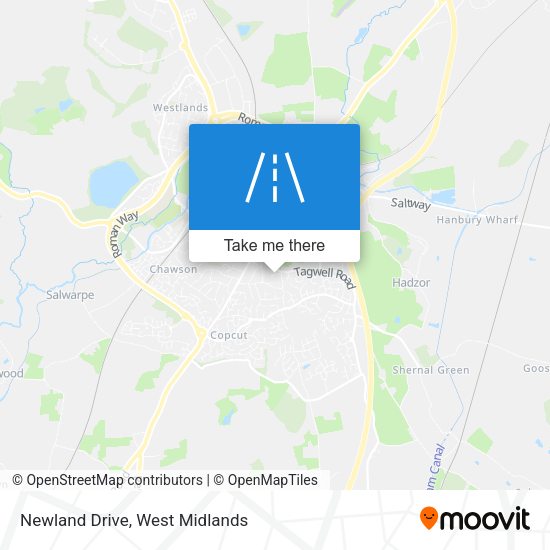 Newland Drive map