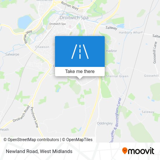 Newland Road map