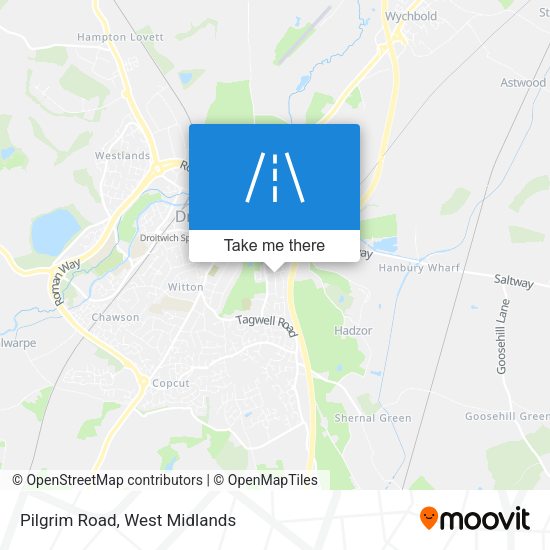 Pilgrim Road map