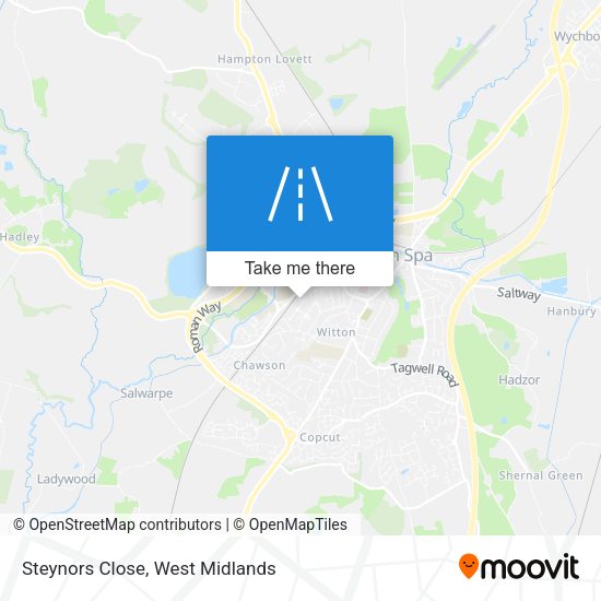 Steynors Close map