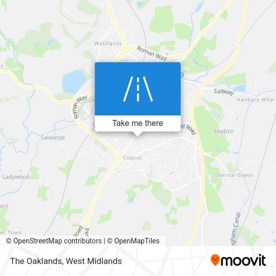 The Oaklands map