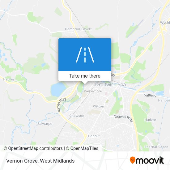 Vernon Grove map