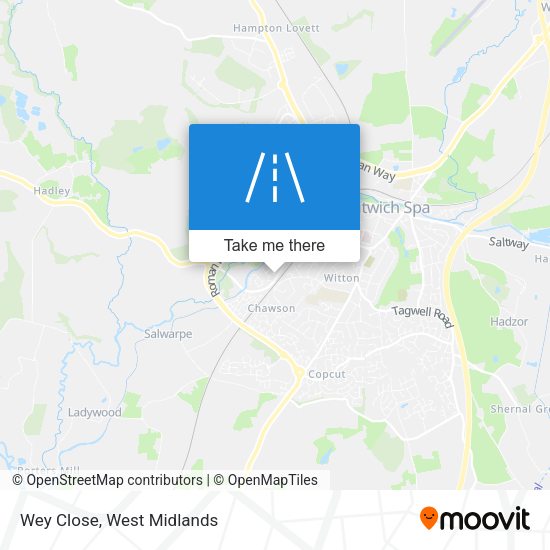 Wey Close map