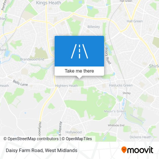 Daisy Farm Road map