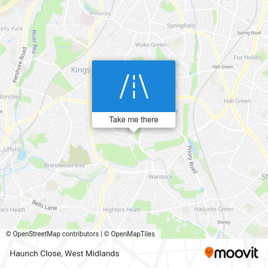 Haunch Close map