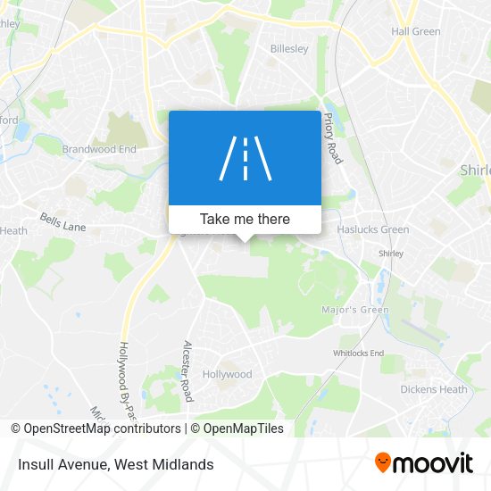 Insull Avenue map