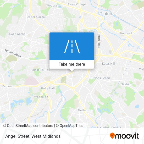 Angel Street map