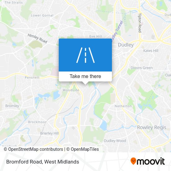 Bromford Road map