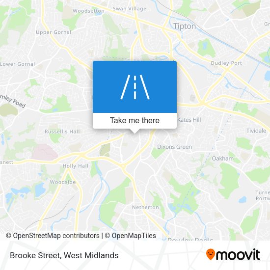 Brooke Street map