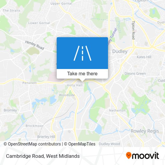 Cambridge Road map