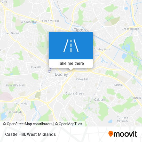 Castle Hill map