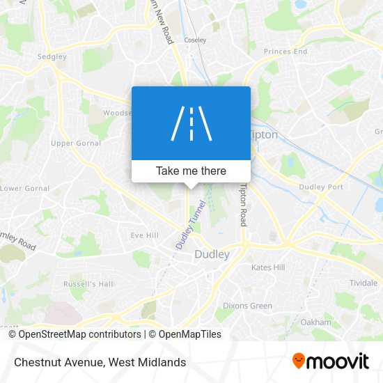 Chestnut Avenue map