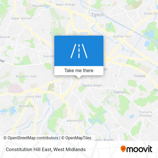 Constitution Hill East map