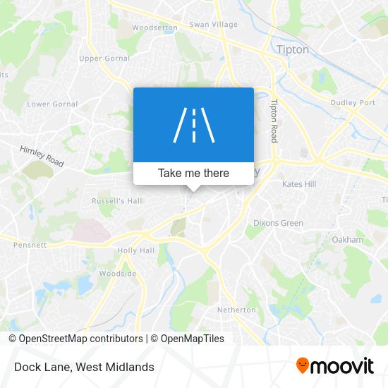 Dock Lane map