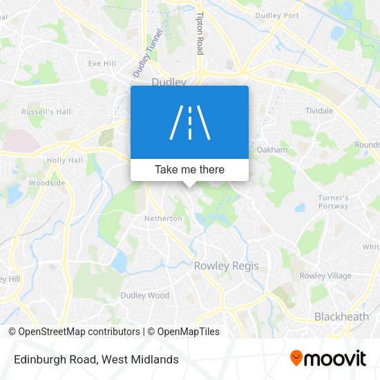 Edinburgh Road map