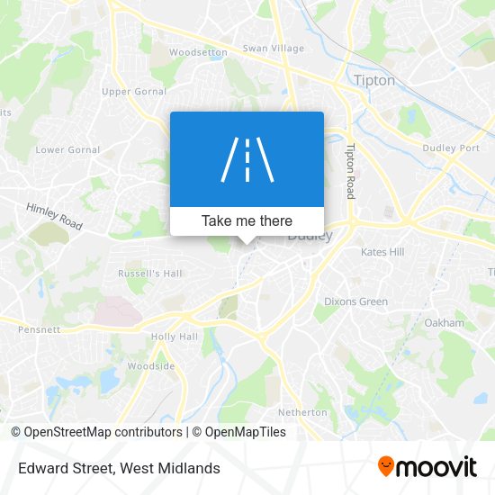 Edward Street map