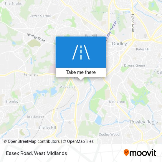 Essex Road map