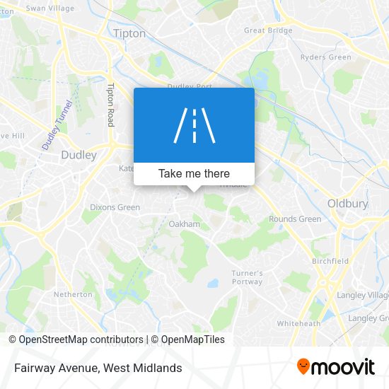 Fairway Avenue map
