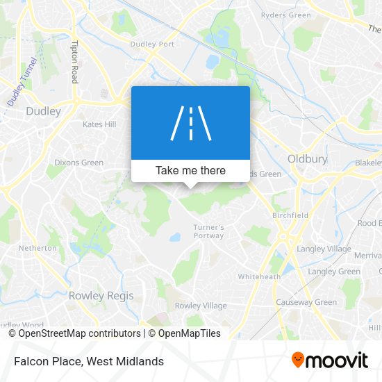 Falcon Place map