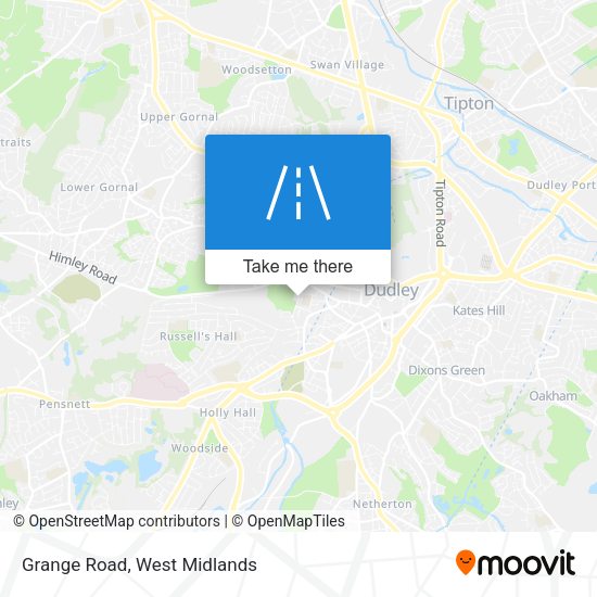 Grange Road map
