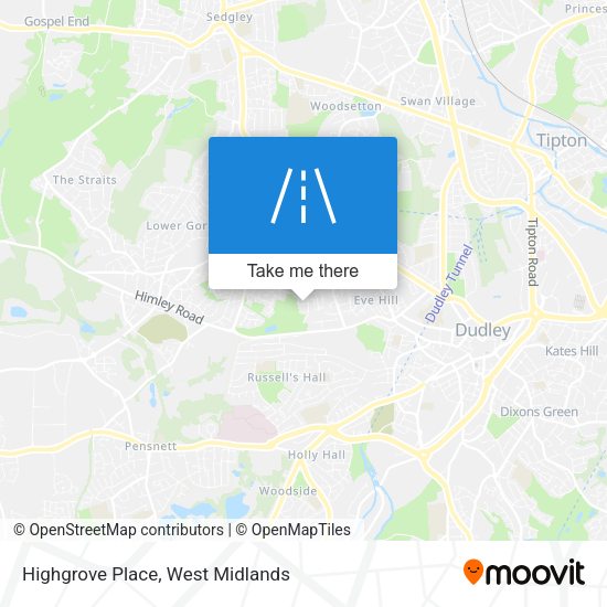 Highgrove Place map