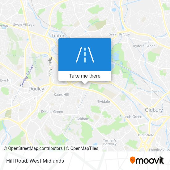Hill Road map
