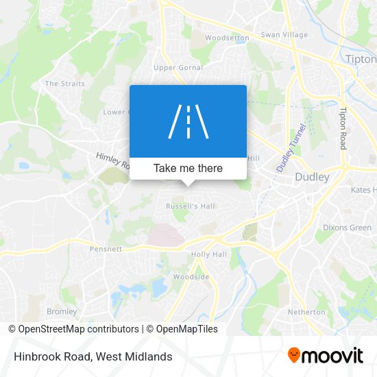 Hinbrook Road map