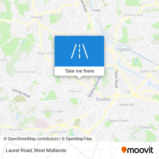 Laurel Road map
