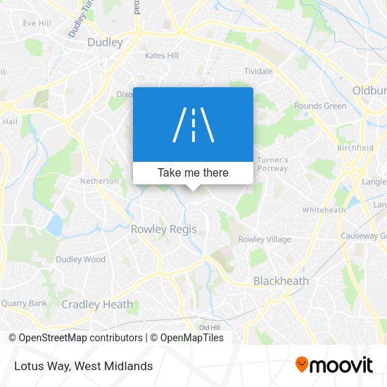 Lotus Way map