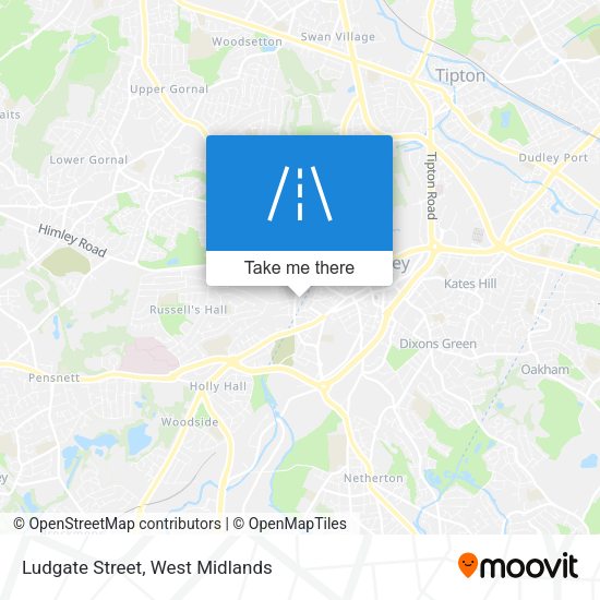 Ludgate Street map
