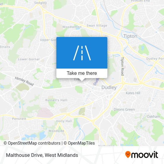 Malthouse Drive map