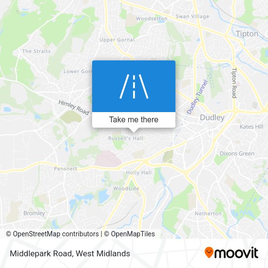 Middlepark Road map